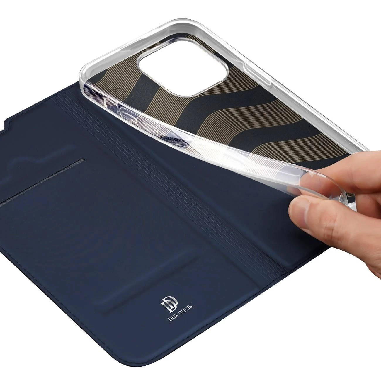 Dux Ducis Magnetinis dėklas Huawei P40 LITE E, Mėlynas