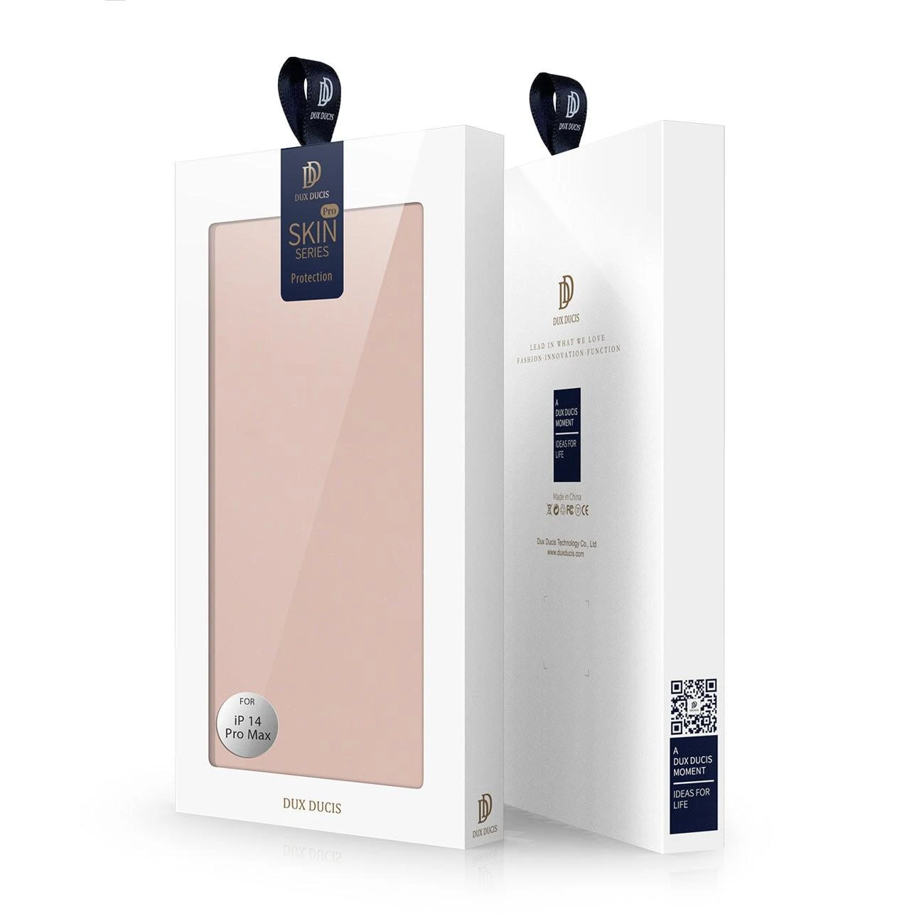 Dėklas Dux Ducis Skin Pro Samsung A145 A14 4G/A146 A14 5G rožinis-auksinis