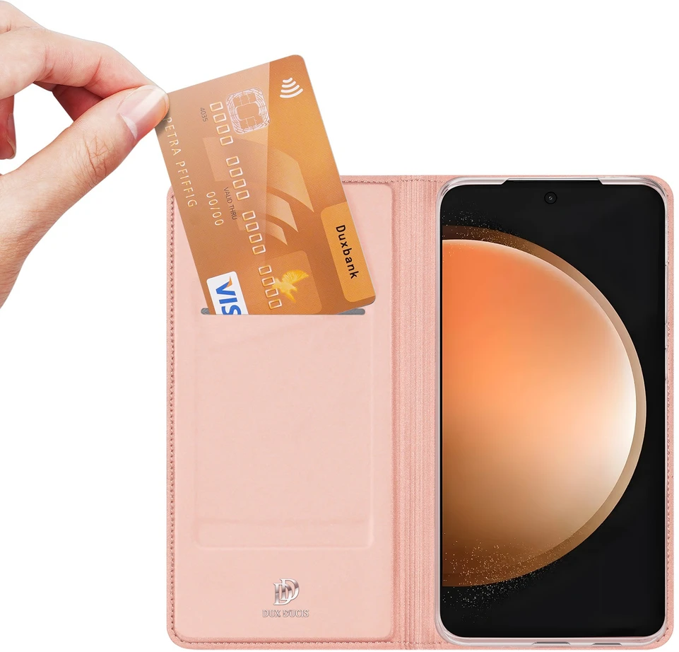 Dėklas Dux Ducis Skin Pro Samsung S741 S26 FE rožinio aukso