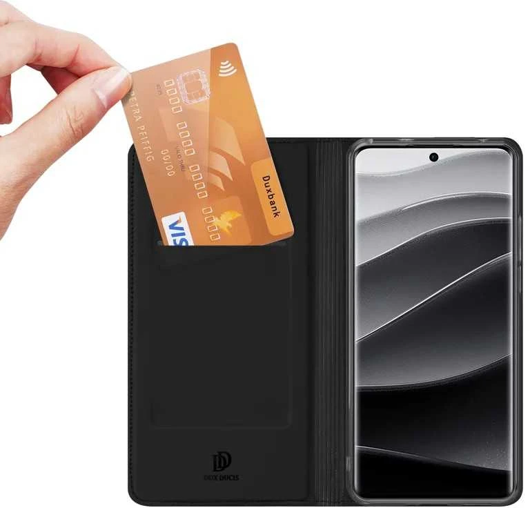 Dėklas Dux Ducis Skin Pro Xiaomi Redmi Note 14 Pro Plus 5G juodas