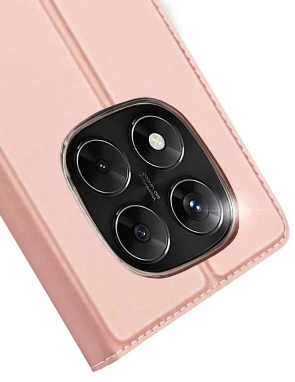 Dėklas Dux Ducis Skin Pro Xiaomi Redmi Note 14 Pro 4G rožinio aukso