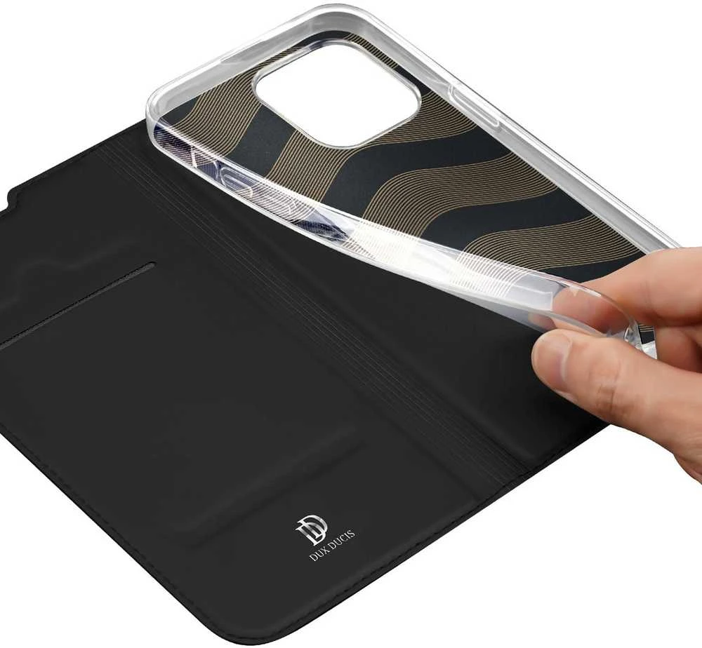 Dėklas Dux Ducis Skin Pro Xiaomi Redmi Note 13 Pro 4G/Poco M6 Pro 4G juodas