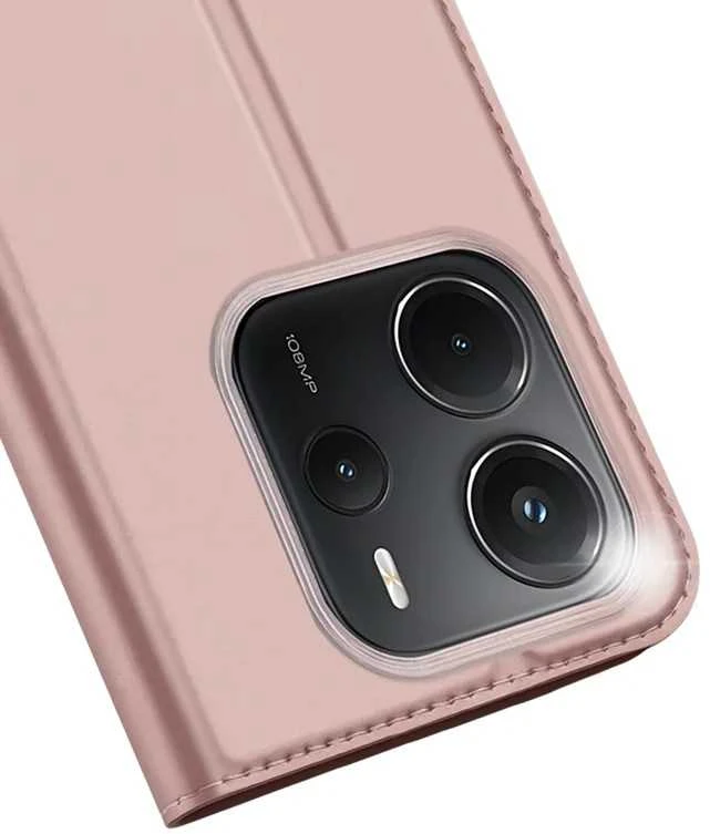 Dėklas Dux Ducis Skin Pro Xiaomi Redmi Note 14 4G rožinio aukso
