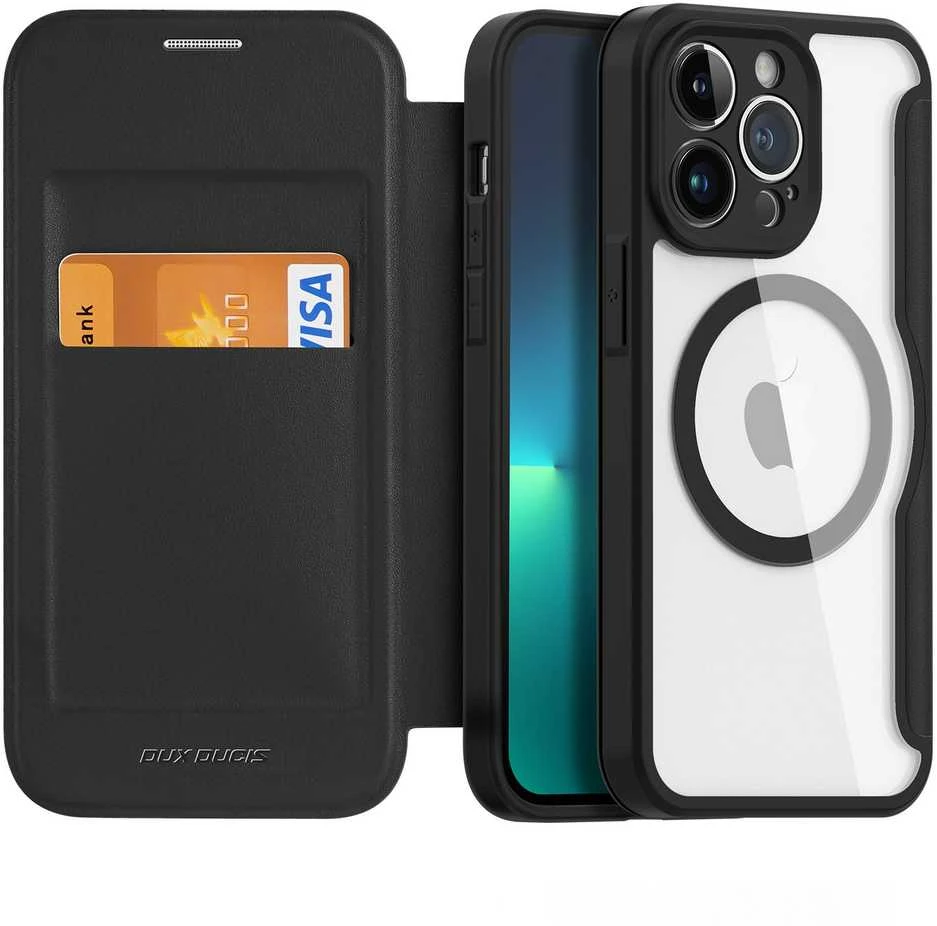 Dux Ducis Skin X Pro dėklas skirtas Apple iPhone 14 Pro, juodas