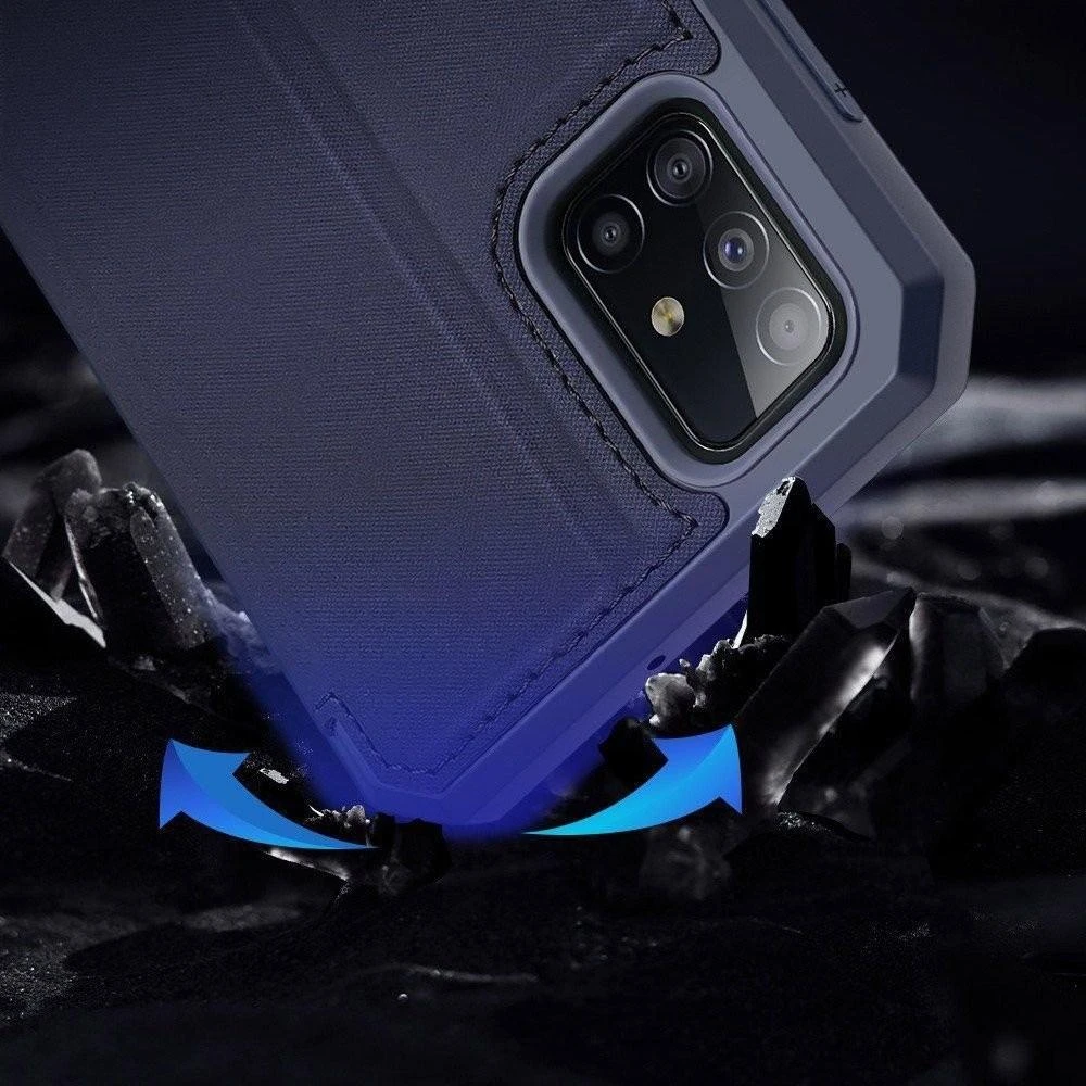 Dėklas Dux Ducis Skin X Samsung S906 S22 Plus 5G tamsiai mėlynas