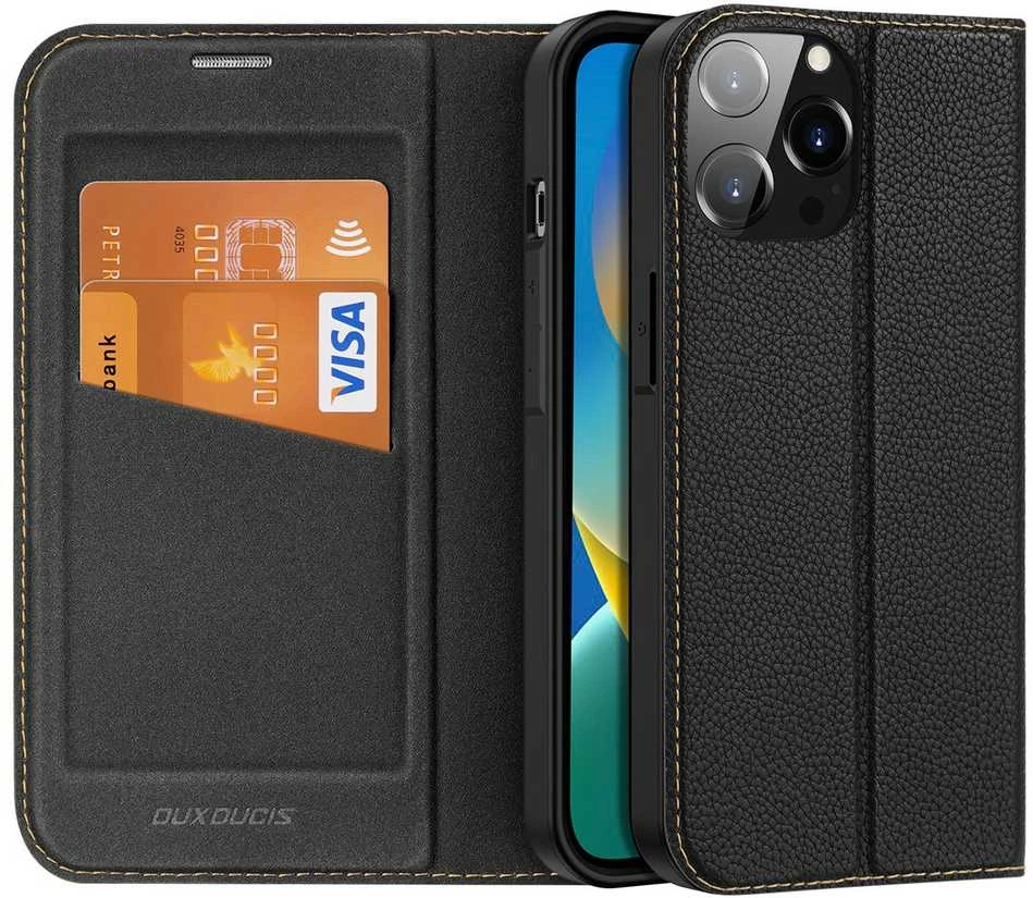 Dux Ducis Skin X2 dėklas skirtas Samsung Galaxy S23+, juodas