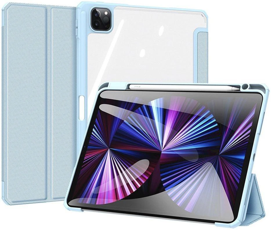 Dėklas Dux Ducis Toby Samsung X200/X205 Tab A8 10.5 2021 mėlynas