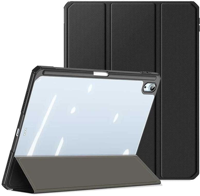 DUX DUCIS dėklas TOBY su pencil storage skirtas Samsung Galaxy Tab S10 FE Plus juodos spalvos
