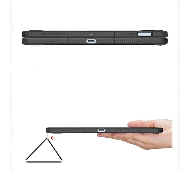 Dėklas Dux Ducis Toby Samsung X700/X706 Tab S8/T870/T875/T876 Tab S7 juodas