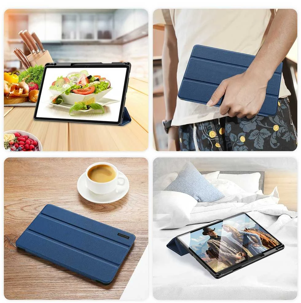 Dėklas Dux Ducis Toby Samsung X820 Tab S10 Plus mėlynas