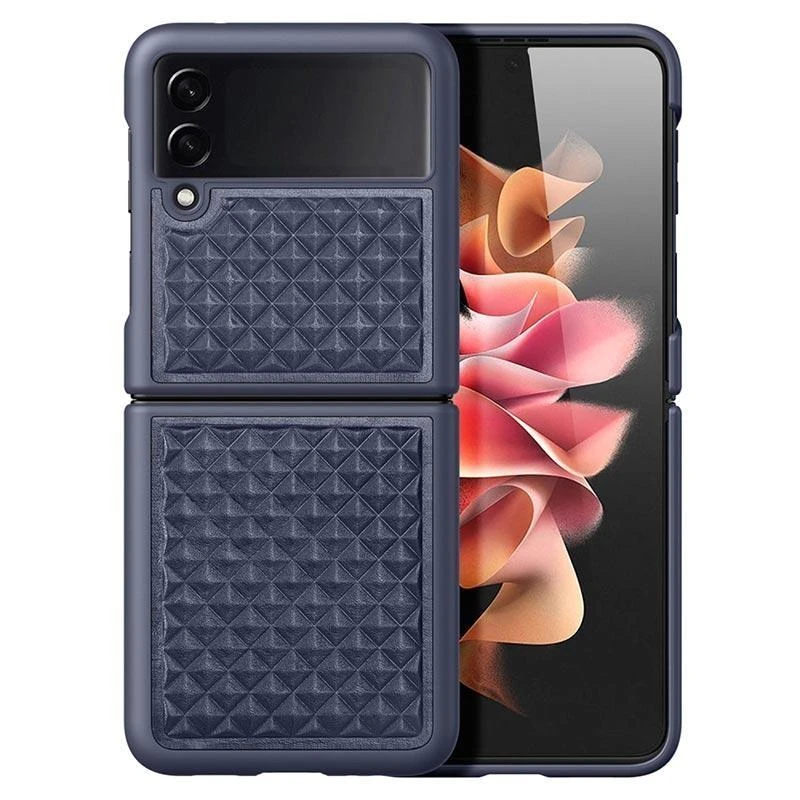 Dux Ducis Venice dėklas skirtas Samsung Z Flip 3 5G, mėlynas