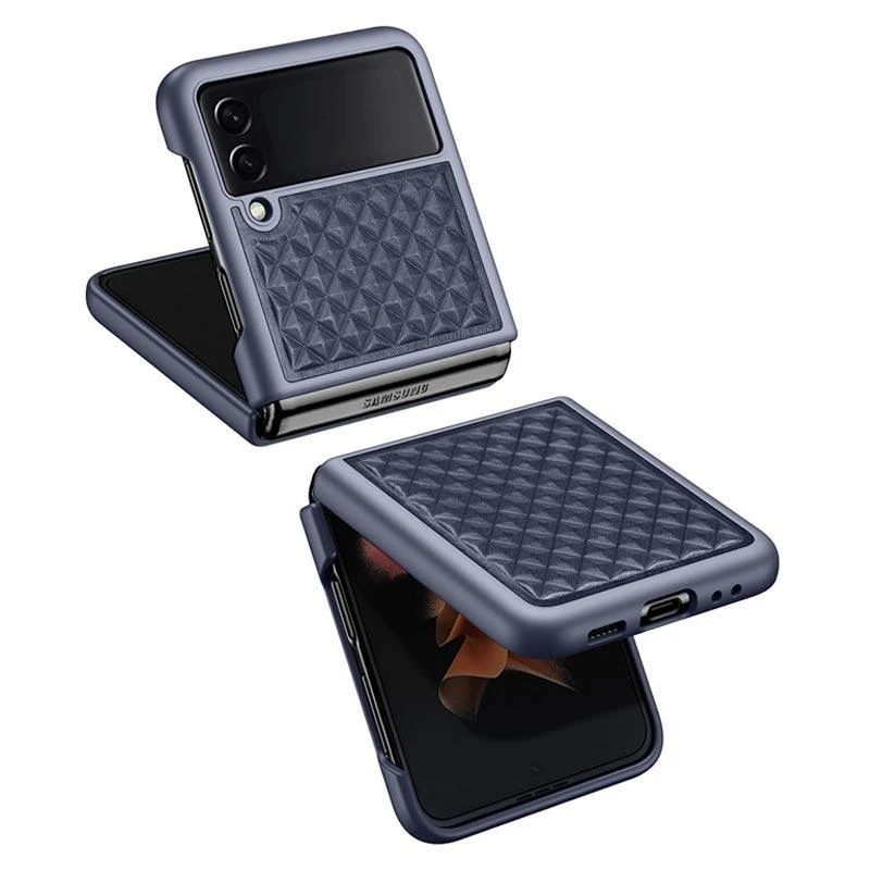 Dux Ducis Venice dėklas skirtas Samsung Z Flip 3 5G, mėlynas