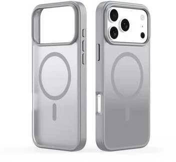 DUX DUCIS dėklas YIND, suderinamas su „MagSafe“, skirtas IPHONE 17 PRO, pilkas