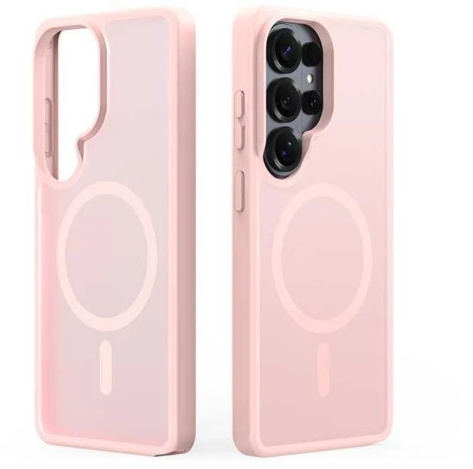 Dėklas Dux Ducis Yind MagSafe Samsung S948 S26 Ultra rožinis