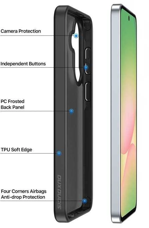 Dėklas Dux Ducis Yind Samsung A576 A57 5G juodas