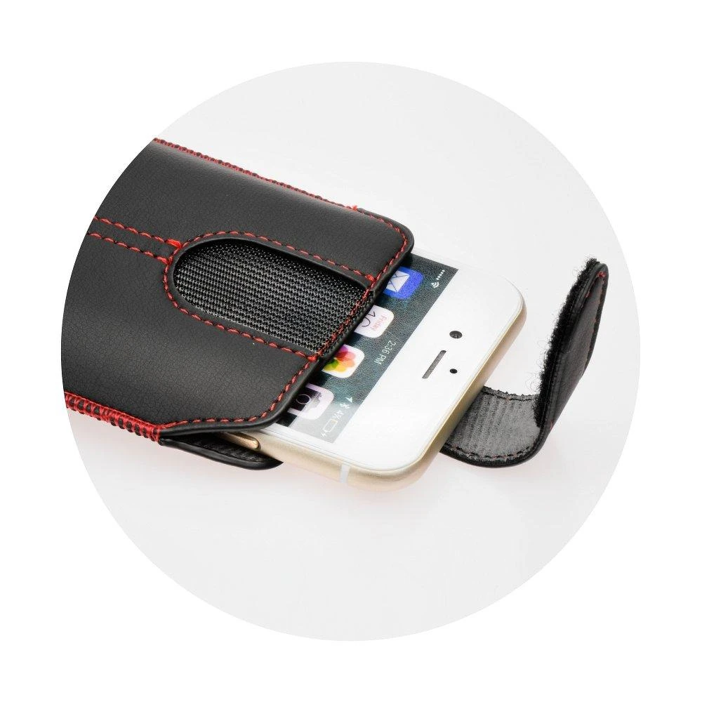 Reach Dėklas Forcell Ultra Slim M4 iPhone 3G/4/4S/Samsung S5830 Ace/S6310 Young juodas