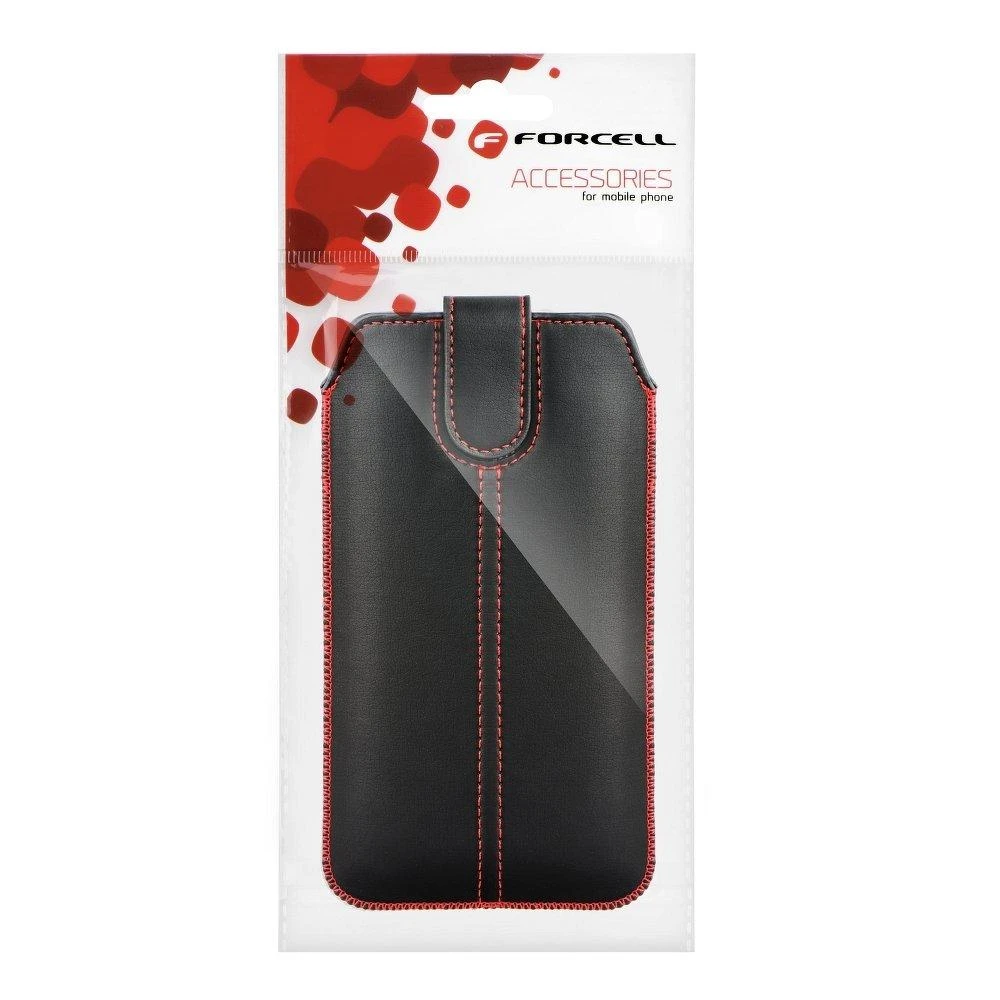 Reach Dėklas Forcell Ultra Slim M4 iPhone 5/5S/5SE/5C juodas