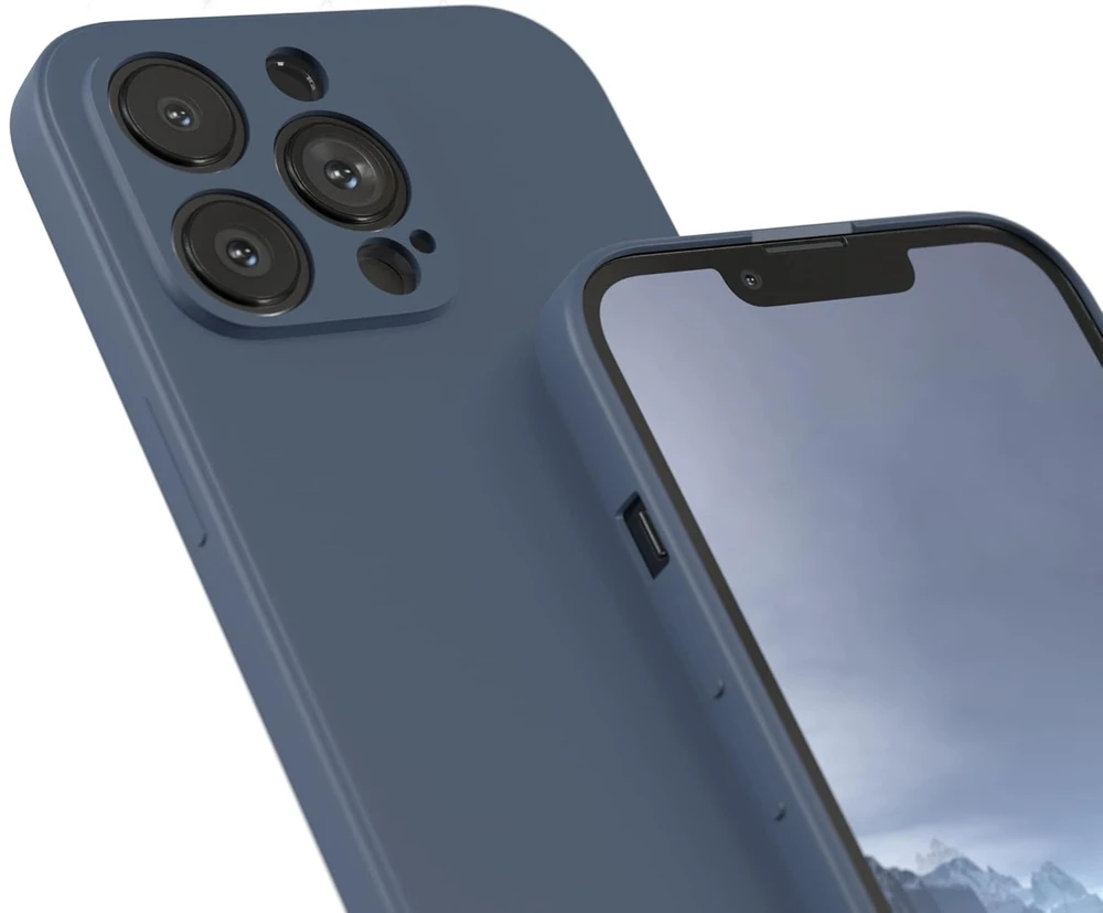 Dėklas Liquid Silicone 1.5mm Xiaomi Redmi A7 4G tamsiai mėlynas