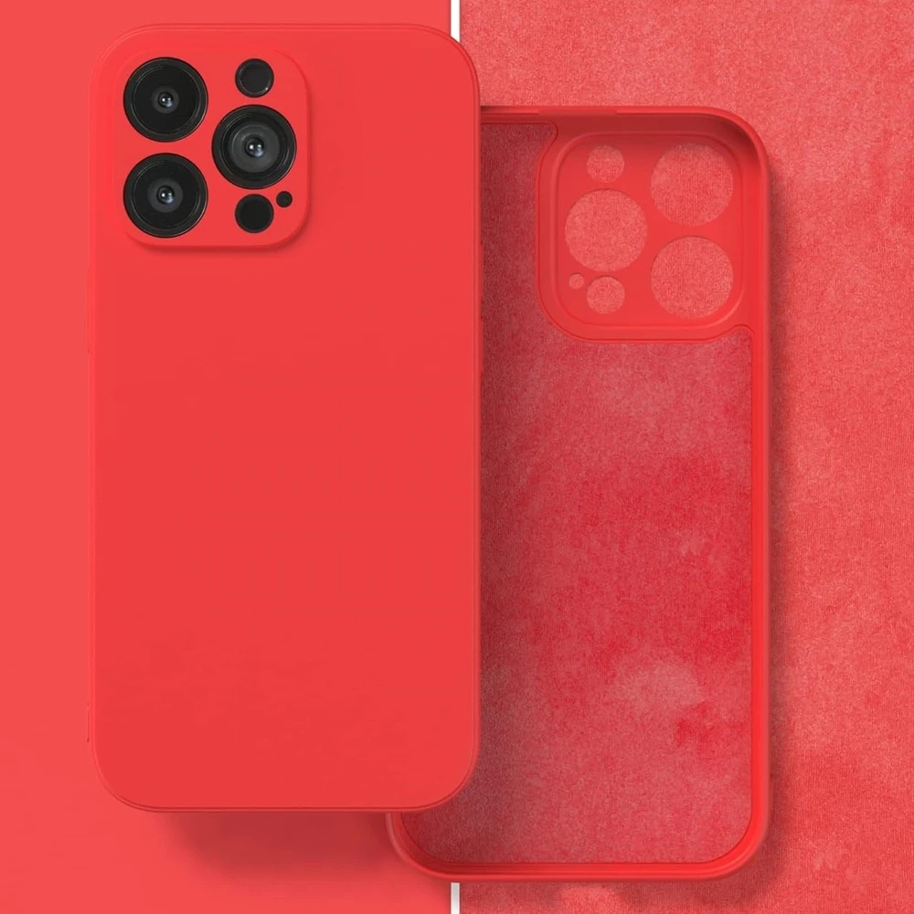 Dėklas Liquid Silicone 1.5mm Xiaomi Redmi A7 Pro 4G/5G raudonas