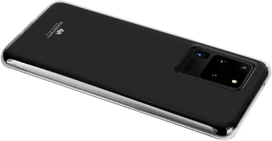 Dėklas Mercury Jelly Clear Apple iPhone 12 Pro Max skaidrus