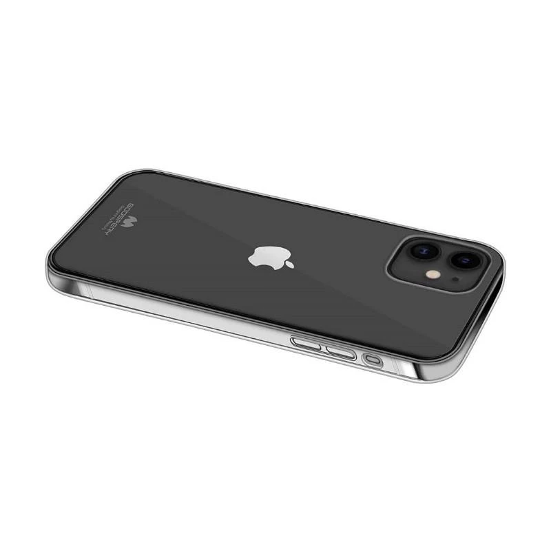 Dėklas Mercury Jelly Clear Apple iPhone 13 Pro Max skaidrus