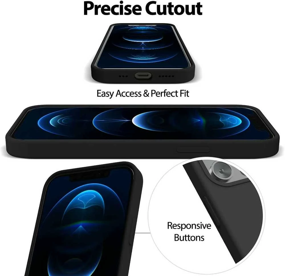 Dėklas Mercury Silikoninis dėklas Apple iPhone 16 Pro juodas