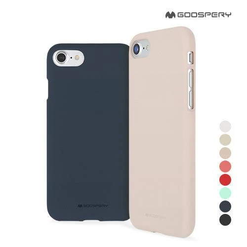 Dėklas Mercury Soft Jelly Case Apple iPhone 6/6S juodas