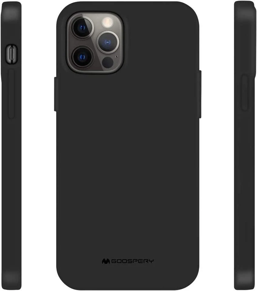 Dėklas Mercury Soft Jelly Case Apple iPhone 13 Pro Max juodas