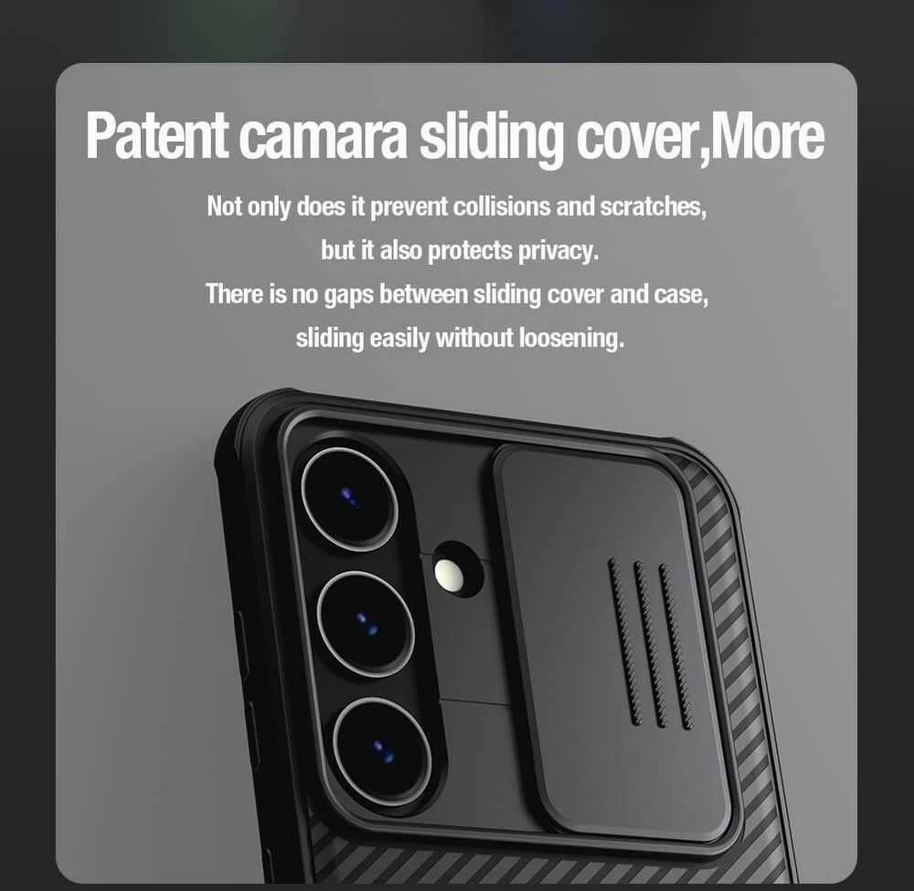 Dėklas Nillkin CamShield Pro Samsung S928 S24 Ultra juodas