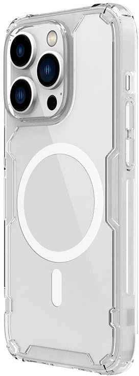 Nillkin Nature TPU Pro magnetinis dėklas, skirtas Apple iPhone 14 Plus (baltas)