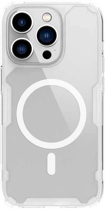 Nillkin Nature TPU Pro magnetinis dėklas, skirtas Apple iPhone 14 Plus (baltas)