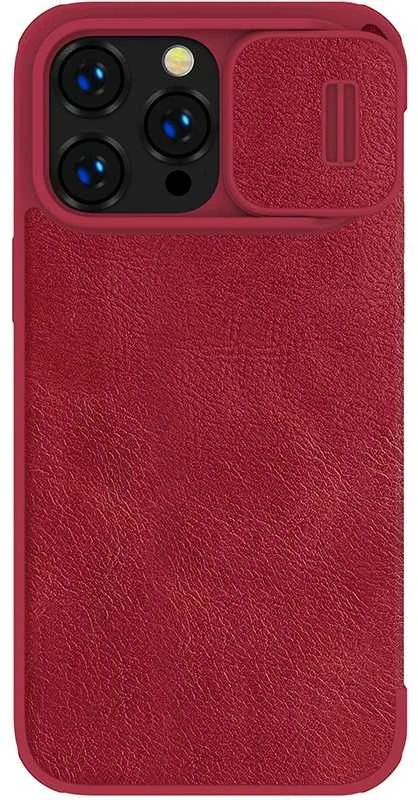 Dėklas Nillkin Qin Pro Apple iPhone 14 raudonas