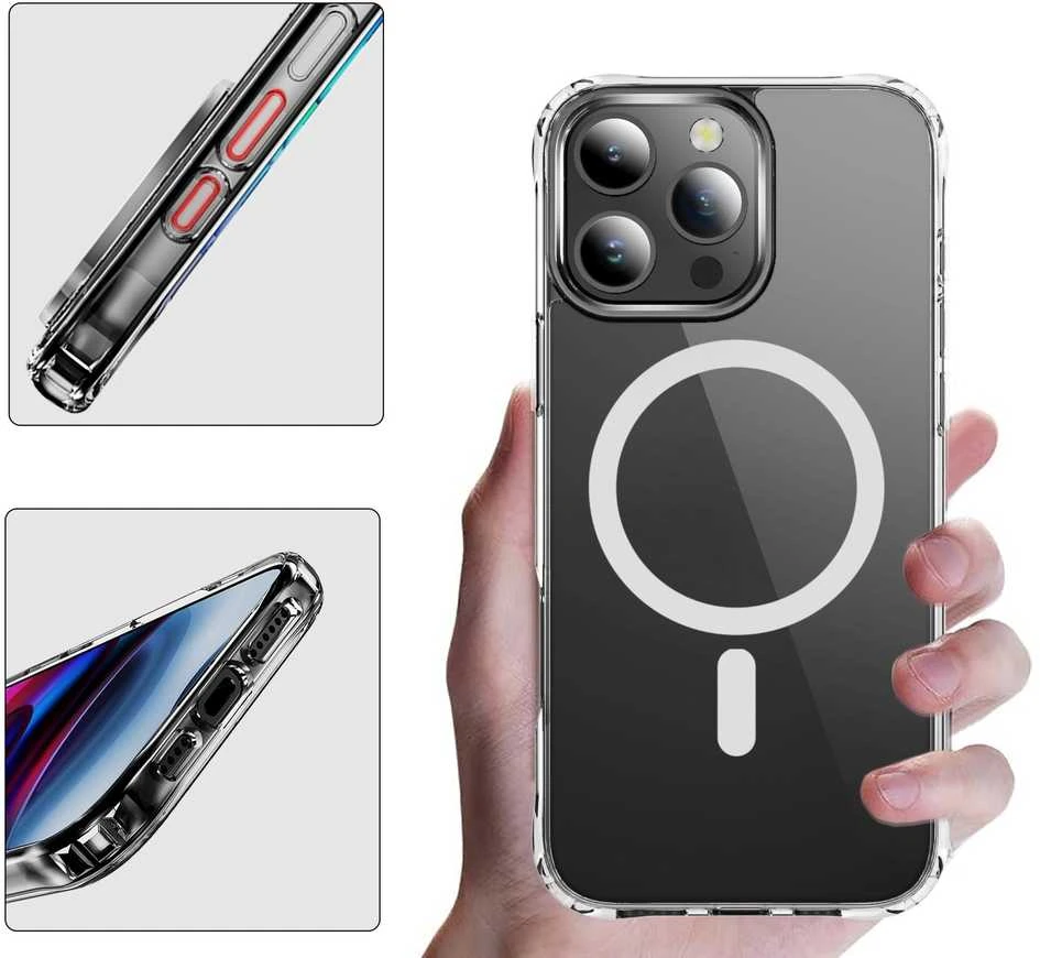 Dėklas Perfectionists Clear Mag Case Apple iPhone 17 skaidrus