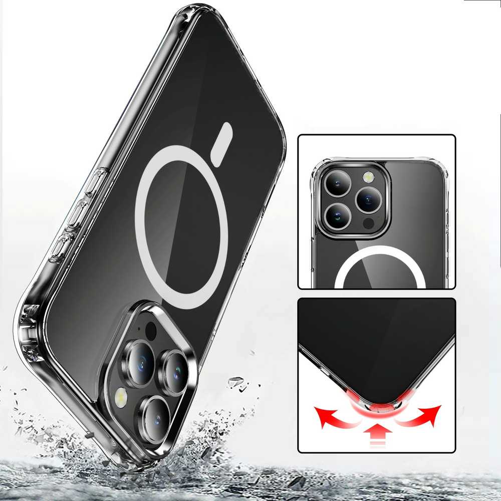 Dėklas Perfectionists Clear Mag Case Apple iPhone 13 mini skaidrus