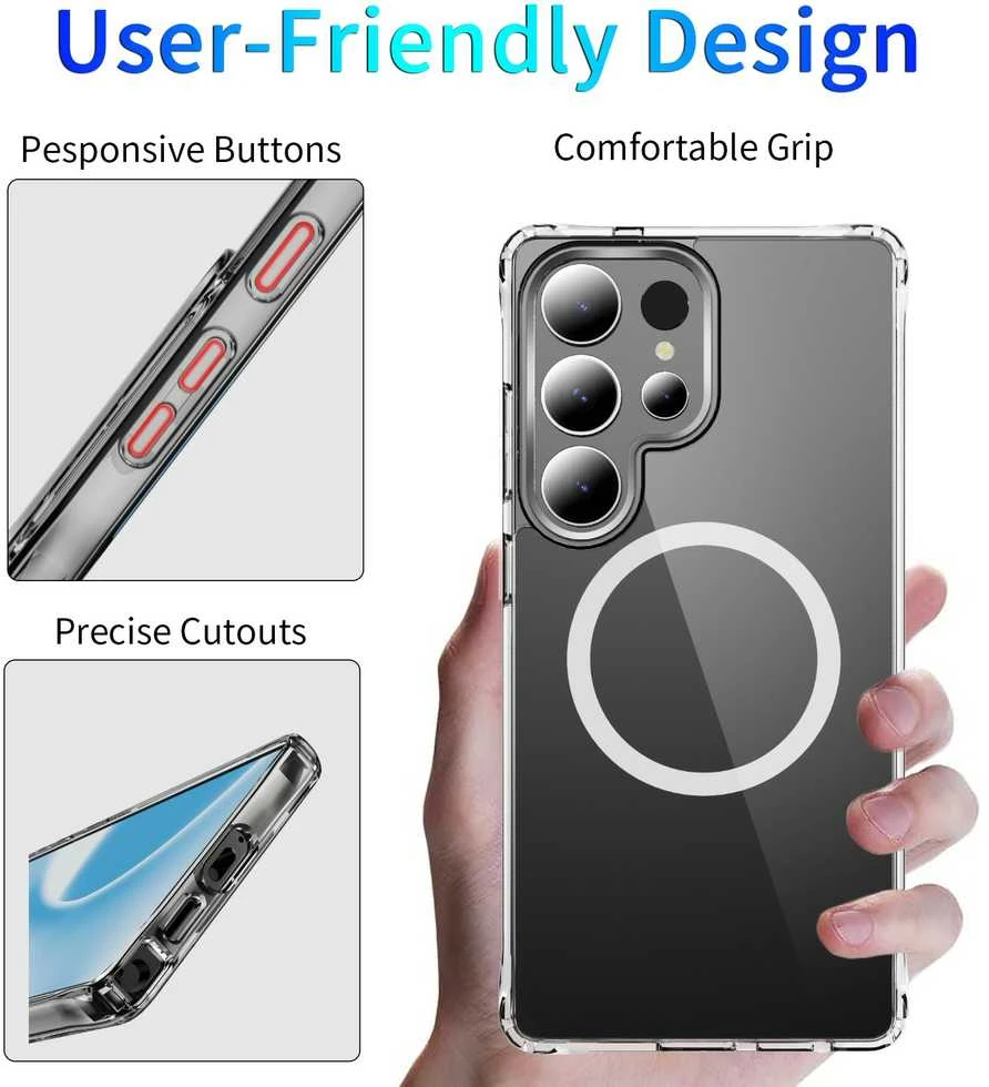 Dėklas Perfectionists Clear Mag Case Samsung S931 S25 skaidrus