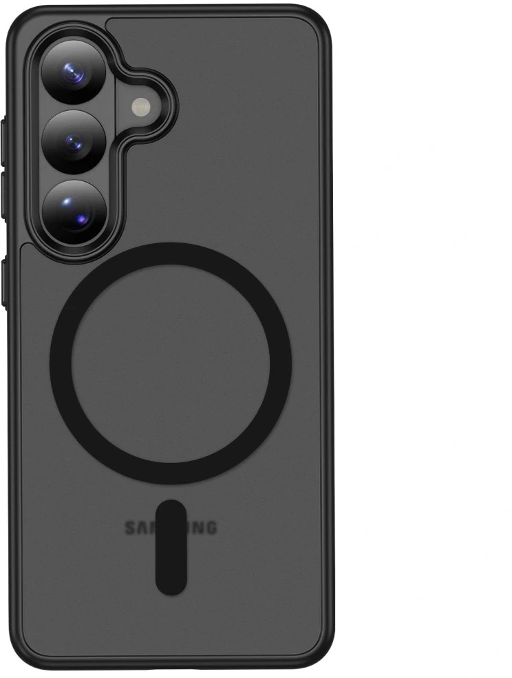 Dėklas Reach Matte MagSafe Samsung S741 S26 FE juodas