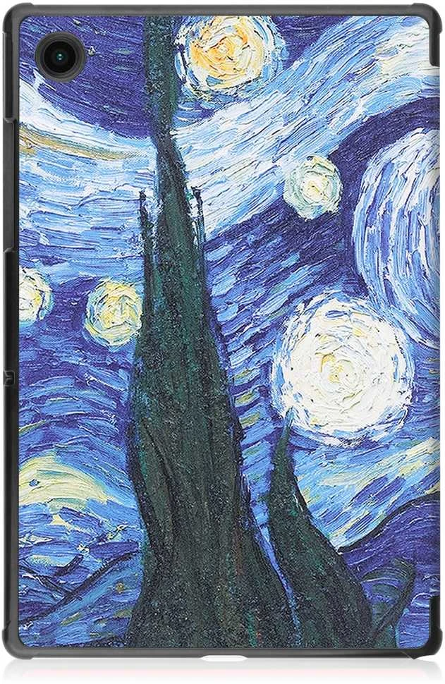 Dėklas Reach Smart Leather Samsung X210/X215/X216 Tab A9 Plus 11.0/X230/X235/X236 Tab A11 Plus 11.0 starry night