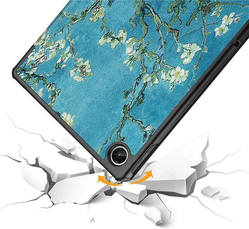 Dėklas Reach Smart Leather Samsung X210/X215/X216 Tab A9 Plus 11.0/X230/X235/X236 Tab A11 Plus 11.0 sakura