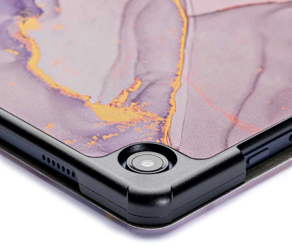 Dėklas Reach Smart Leather Samsung X210/X215/X216 Tab A9 Plus 11.0/X230/X235/X236 Tab A11 Plus 11.0 marble