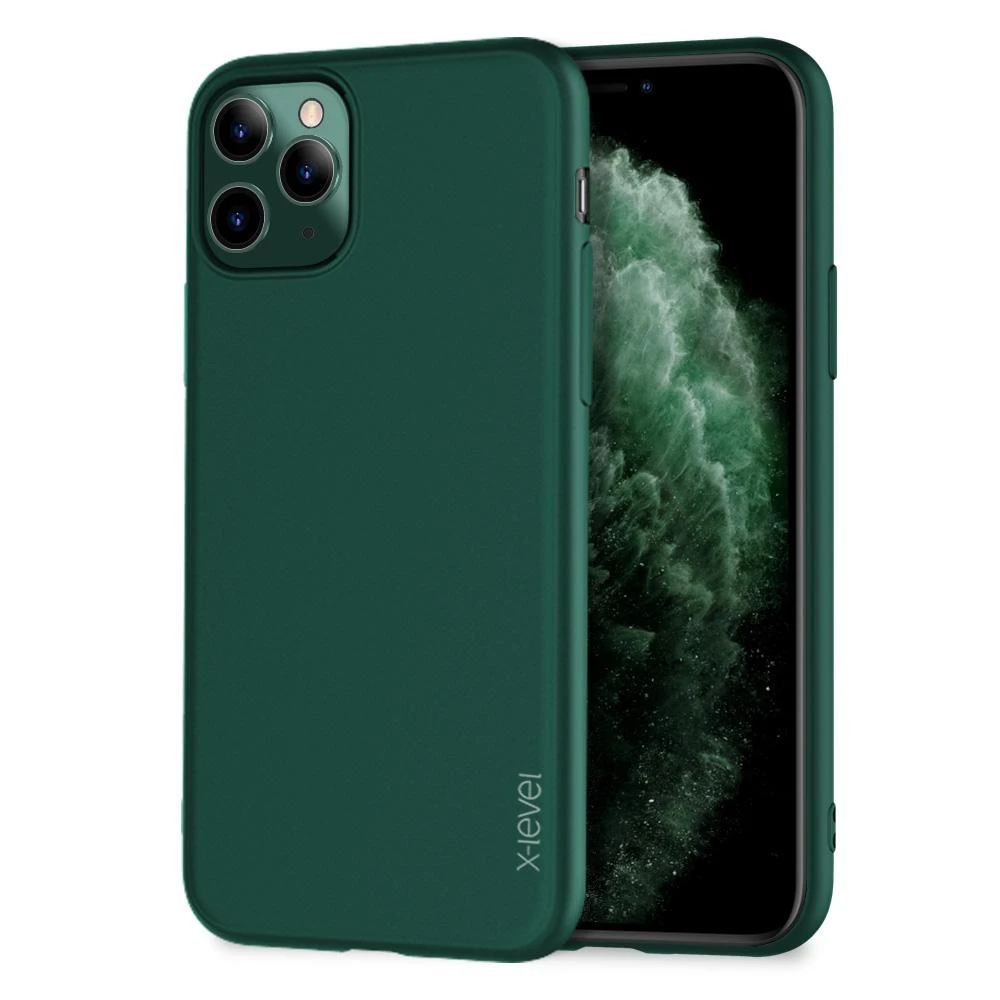 Dėklas X-Level Guardian Apple iPhone 13 tamsiai žalias