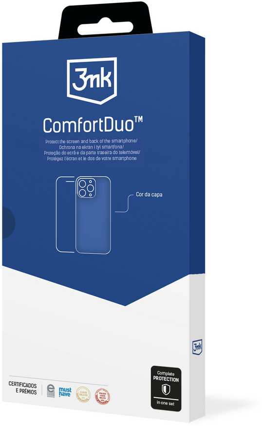 Dėklas Dėklo ir apsauginio stikliuko rinkinys 3mk ComfortDuo Clear Samsung S721 S24 FE