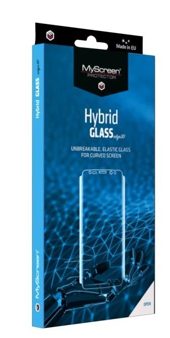 Ekrano apsauga MyScreen Diamond Hybrid Edge 3D Apple iPhone X/XS/11 Pro juodas