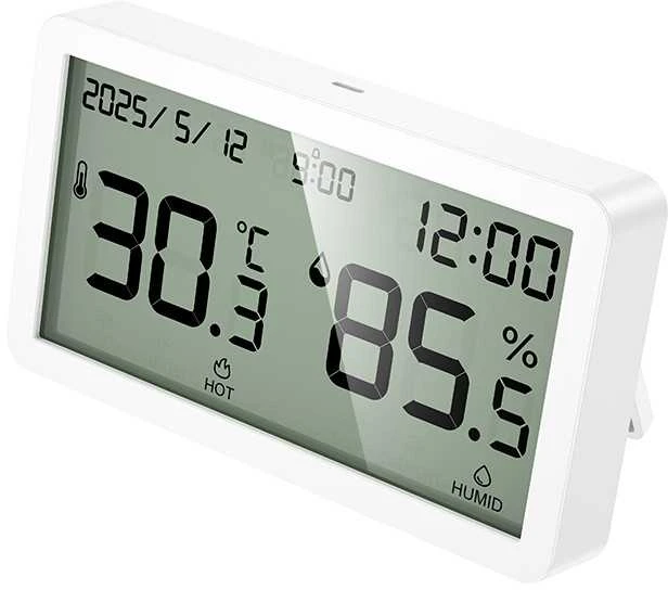 Elektroninis laikrodis su higrotermometru Hoco HX42 baltas