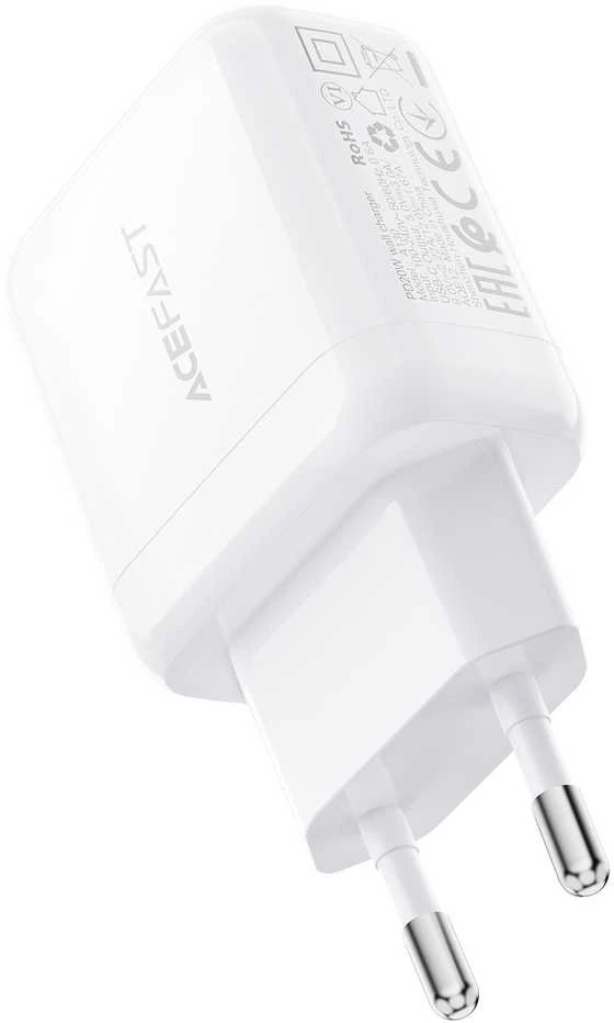Įkroviklis Acefast A130 20W USB-C baltas