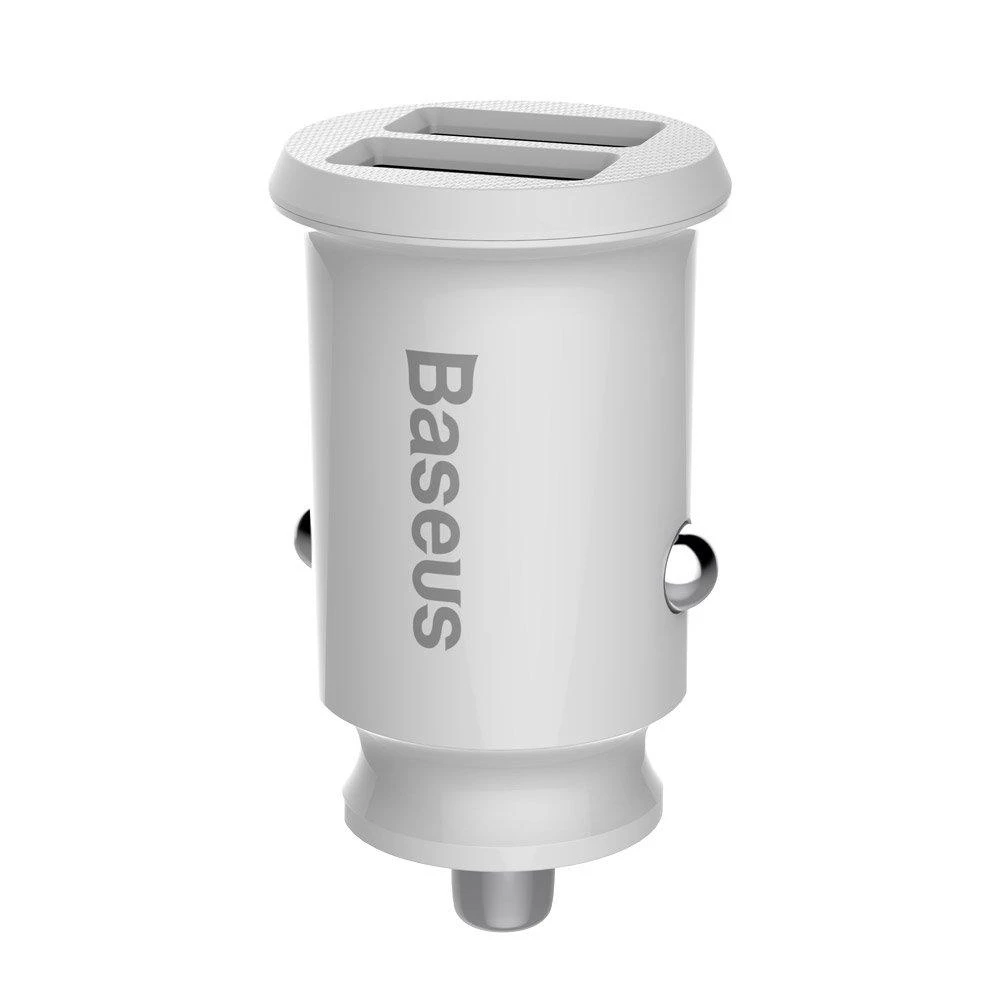 Įkroviklis Baseus Grain 3.1A Baltas