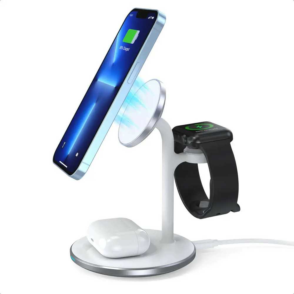 Choetech belaidis įkroviklis su stovu 2in1