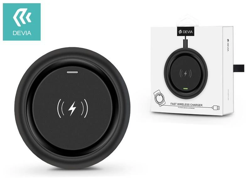 Įkroviklis belaidis Devia Allen v2 FastCharge micro USB 10w juodas