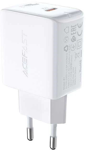 Įkroviklis Acefast A1 PD20W USB-C juodas