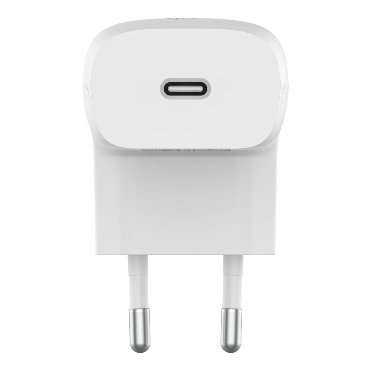 Įkroviklis buitinis Belkin Boost Charge 20W USB-C PD + USB-C to Lightning kabelis baltas
