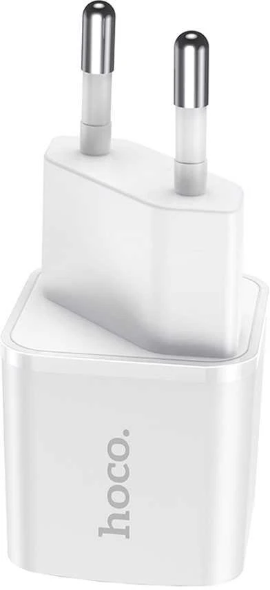 Dėklas Įkroviklis Hoco N10 20W USB-C baltas
